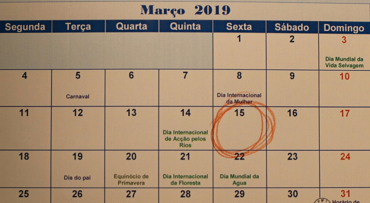 Dicas fiscais Calendário