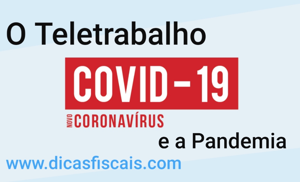 Dicas Fiscais Teletrabalho