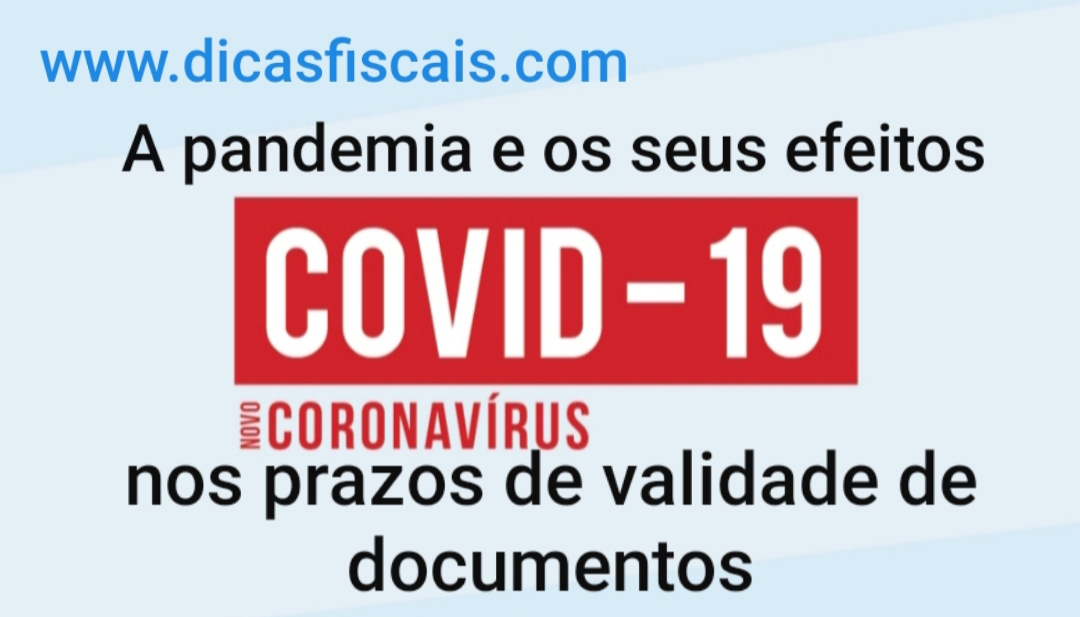 Dicas Fiscais Validade dos documentos