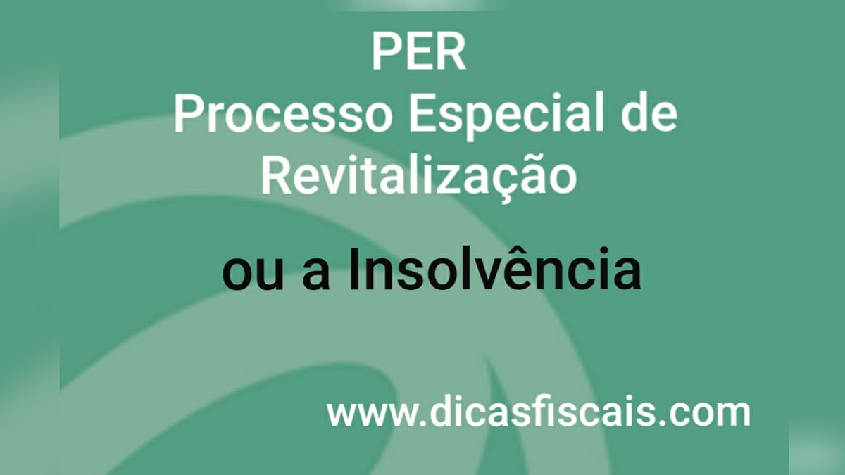 Dicas Fiscais PER